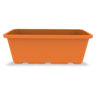 Pack 6 Jardineras 40x17,5x15 (8L) Arcilla