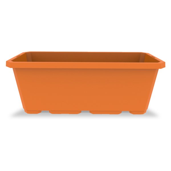 Pack 6 Jardineras 40x17,5x15 (8L) Arcilla