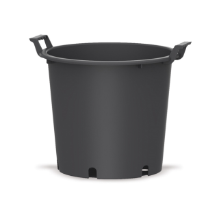 Maceta con asas 40x33 (30L) Negro