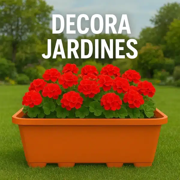 Pack 6 Jardineras 8L Balcon,Terraza, Jardin, Aromaticas 40x17,5x15 Color Arcilla - Imagen 6