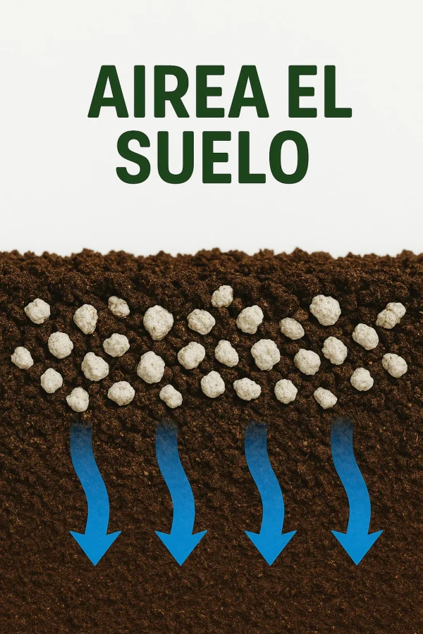 Perlita para Plantas 25L – Sustrato ligero y drenante para macetas y huerto - Imagen 5