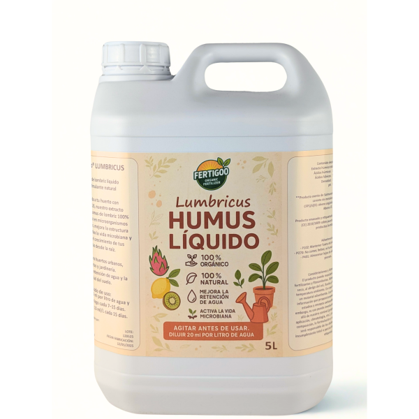 Lumbricus Fertigoo - Humus de lombriz liquido - Imagen 2