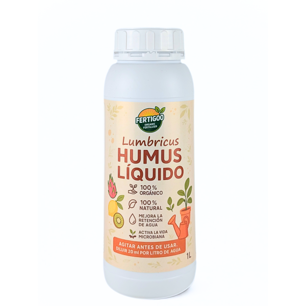 Lumbricus Fertigoo - Humus de lombriz liquido