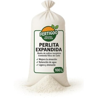 Perlita para Plantas - Mineral Perlite para Mezclar con Tierra/Sustrato - Perlita Expandida – Sustrato Ligero para Jardinería y Macetas, Mejora Drenaje