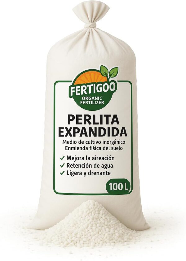 Sustrato perlita expandida 100 litros