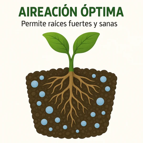 Perlita para Plantas 25L – Sustrato ligero y drenante para macetas y huerto - Imagen 2