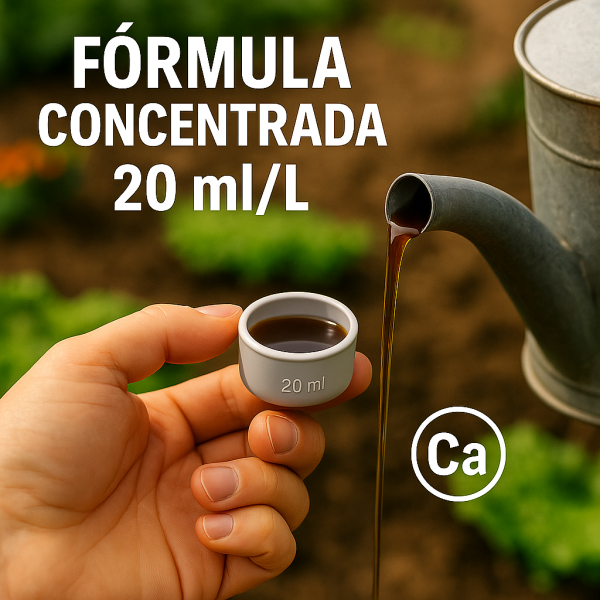 Fertigoo Calcio+ Abono Orgánico Líquido con Corrector de Calcio 2L. Fertilizante para Tomates, Pimientos, Calabacines y otras Hortalizas. 100% Natural, Corrige Carencias y Previene Podredumbre Apical. - Imagen 7