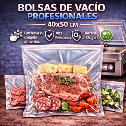 Bolsas vacio lisas 40x50 cm